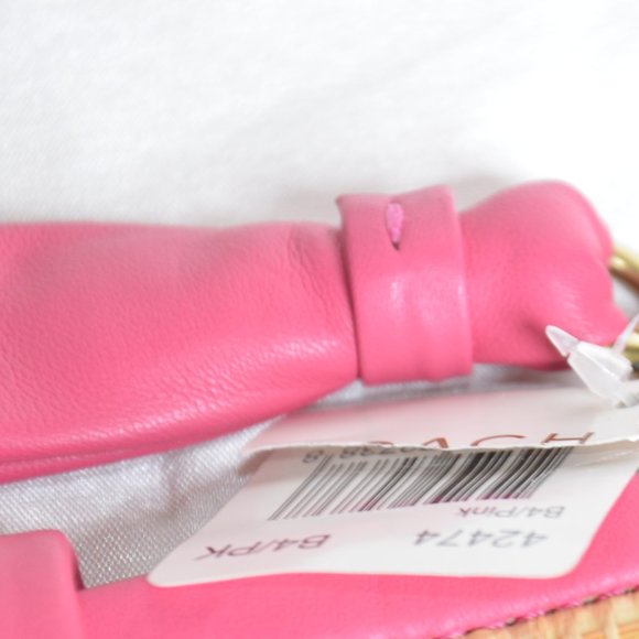 Coach Park Straw clutch - Picture 9 of 9